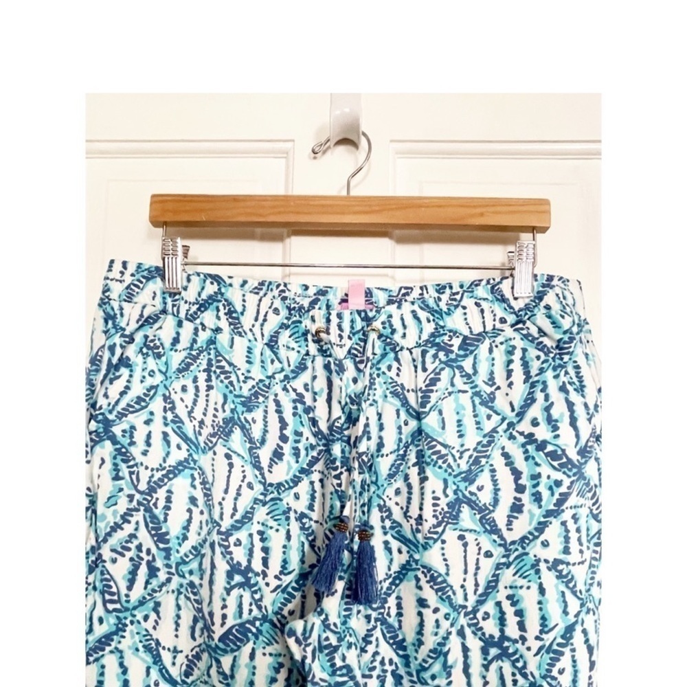 Lilly Pulitzer Piper Jogger Pants Sz L - Picture 8 of 8